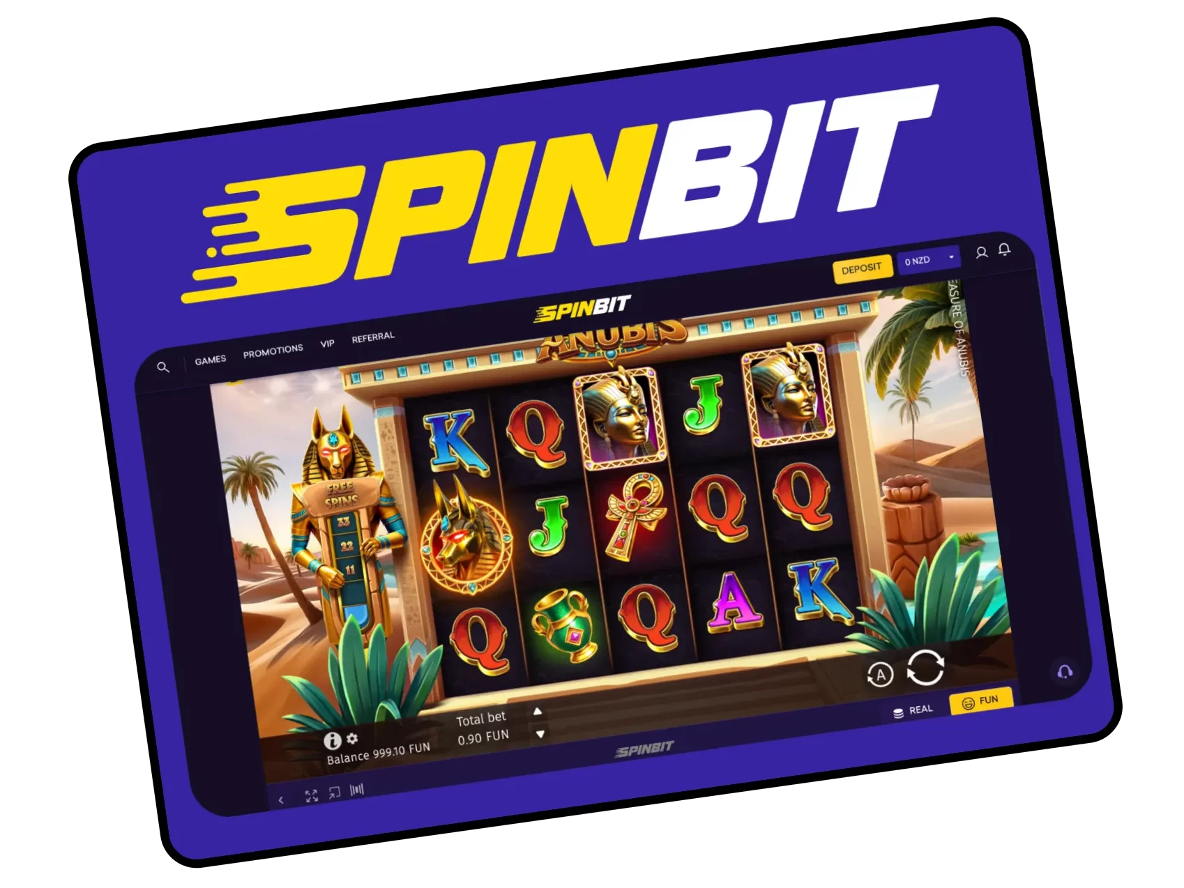 SpinBit Slot Gameplay
