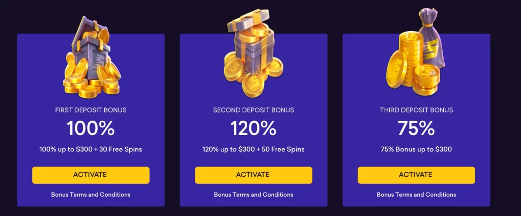 Spinbit Bonuses